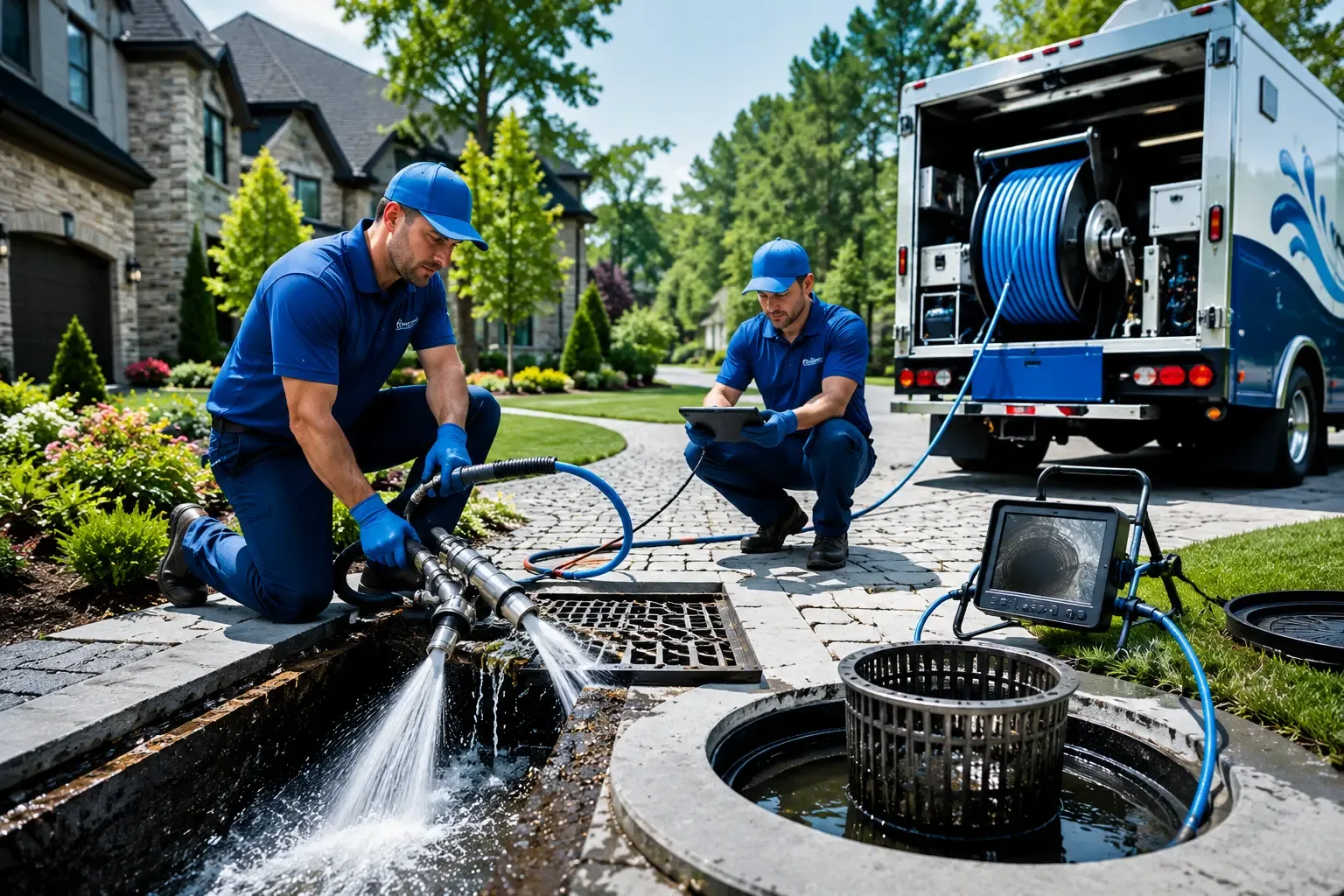 Local outdoor drain cleaning professionals in Franklin, AR